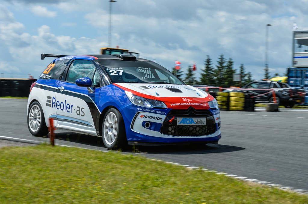 Morten Jespersen fuldendte sit hattrick i kvalifikationen på Ring Djursland
(Foto: Morten Kimer)